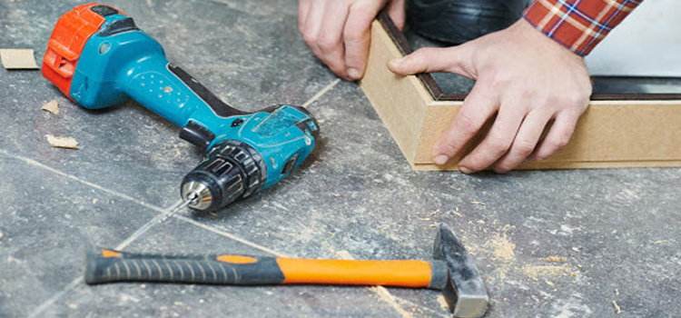 broken door frame repair Hanford