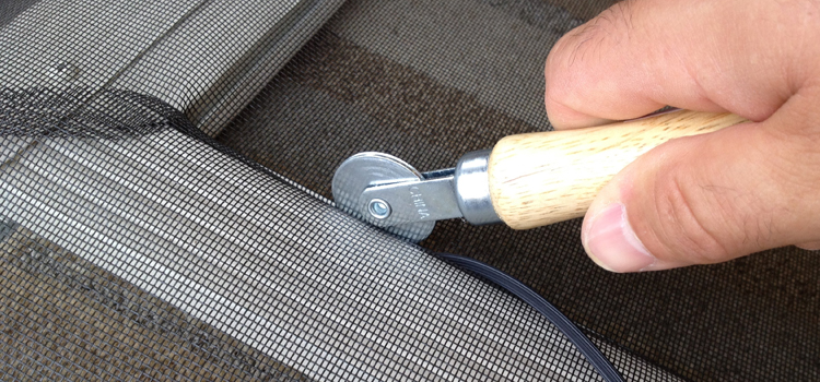 metal screen door repair in Hanford
