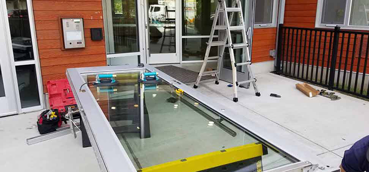 storefront door glass replacement Hanford